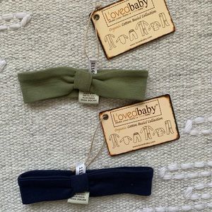 Two l’oved baby headbands
